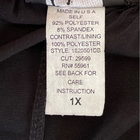 Vintage Y2K Taboo Women Dress Size 1X Polka Dot Bow Retro Coquette Pinup Party - Picture 5 of 12